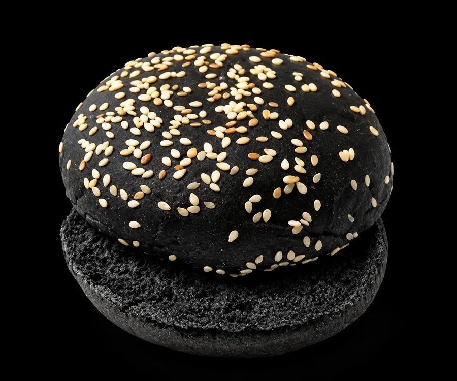 Black Burger Bun